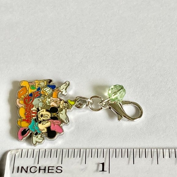 Vintage Disney Fabulous Fab 5 Charm Mickey Minnie Goofy Pluto Donald Daisy Duck - Picture 9 of 9